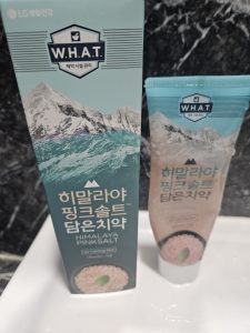 히말라야- 핑크 -솔트 -치약 