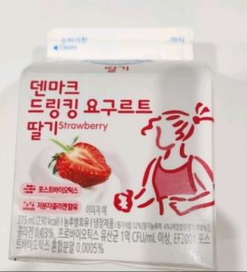 덴마크 -드링킹- 요구르트 